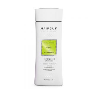 Hair Cur EXPRESS dermatologiškai subalansuotas plaukų šampūnas skatinantis plaukų augimą.