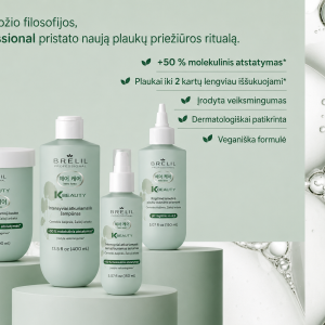 BRELIL K BEAUTY rūgštinė lamelinė plaukų skalavimo priemonė, 150 ml